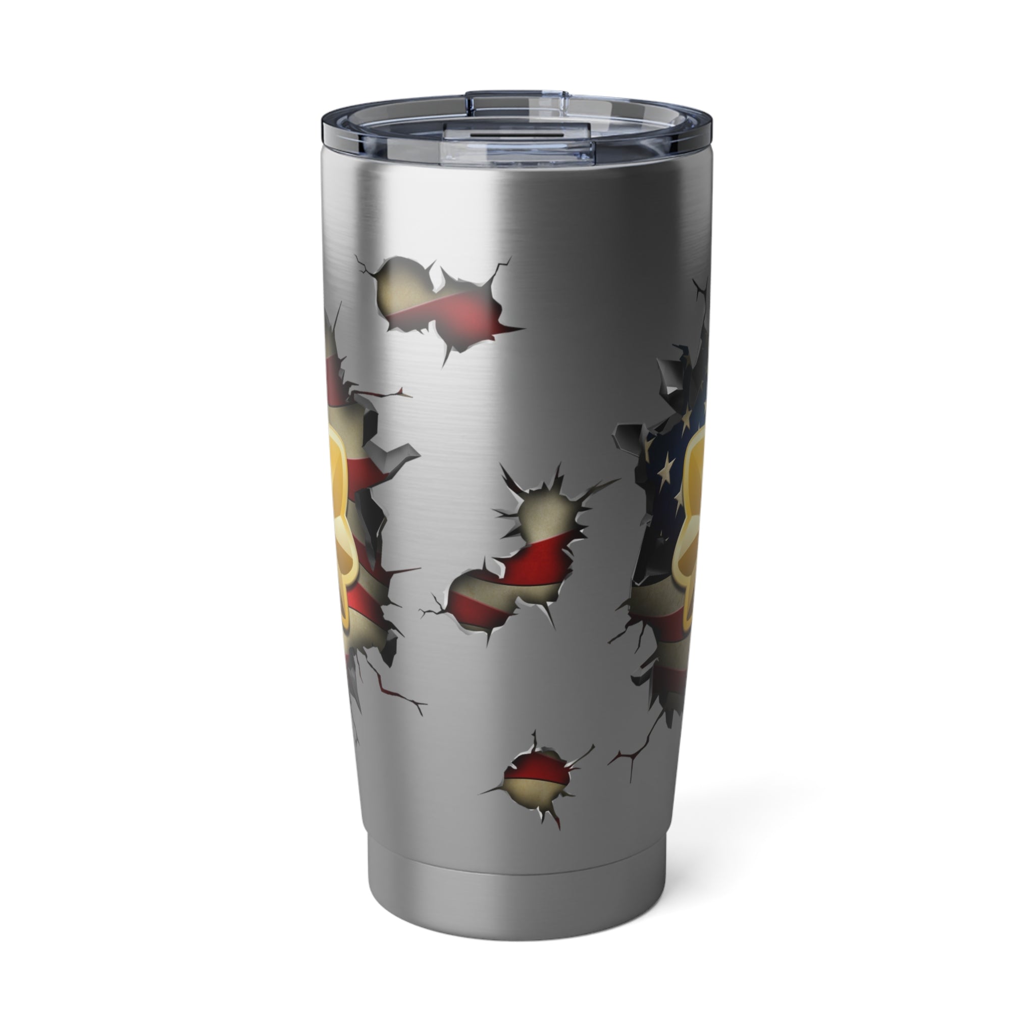 US Army O-4 Major O4 MAJ Field Officer Ranks 3D Break Effect Vagabond 20oz Tumbler