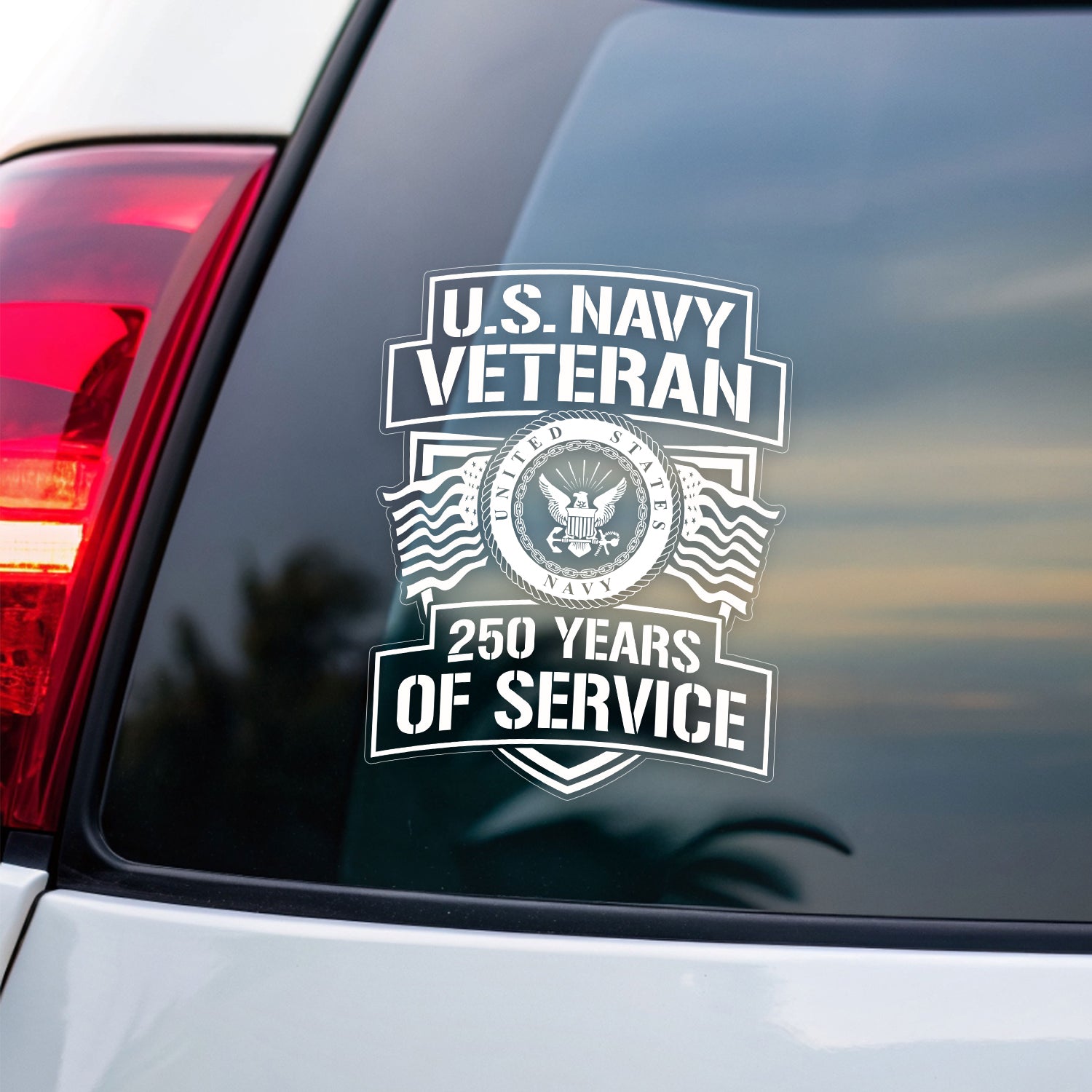 US NAVY 250 Years Of Service Stickers