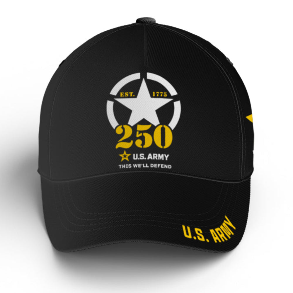 US Army This We'll Defend 250 All Over Prints Premium Classic Cap