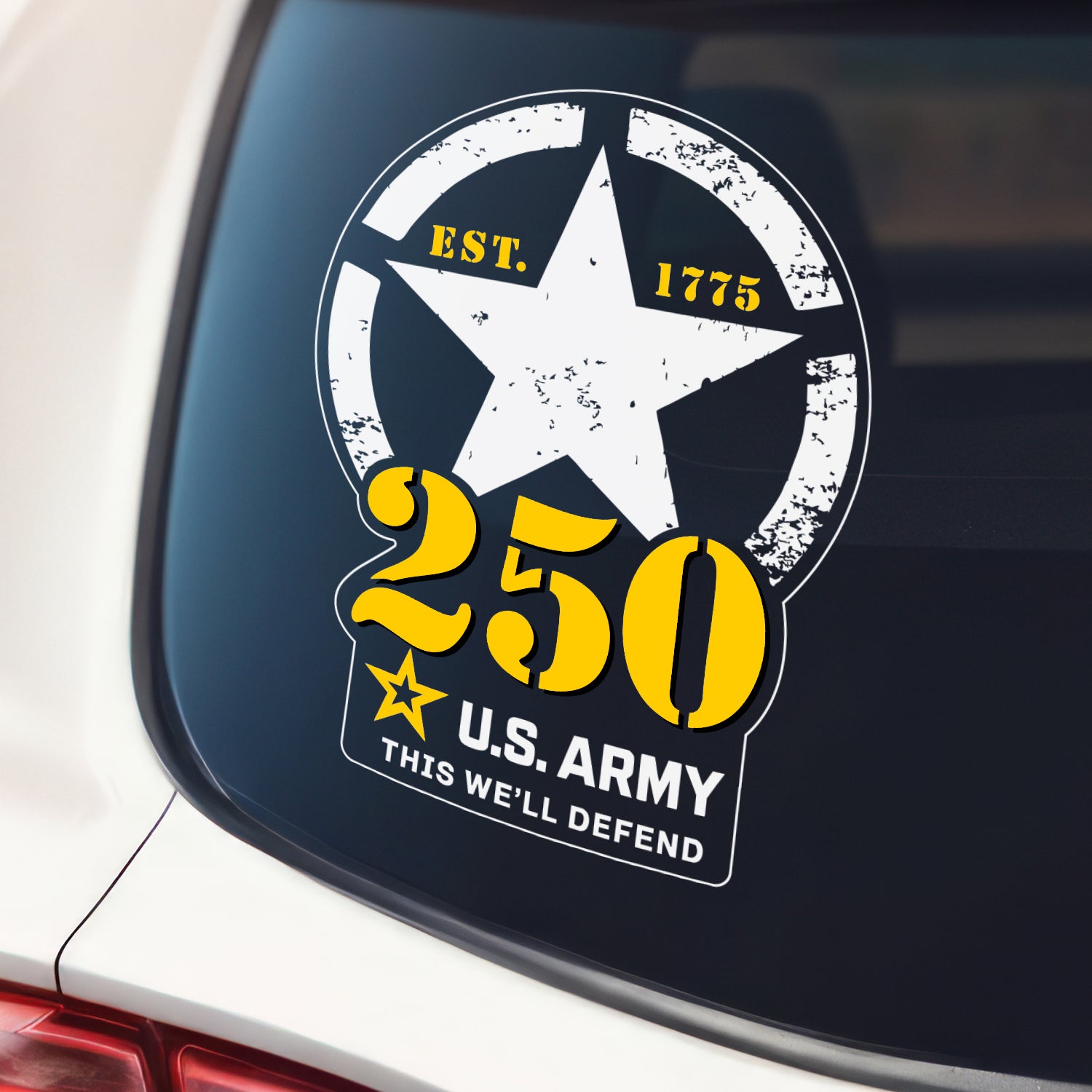 US ARMY 250 This We'll Defend Stickers