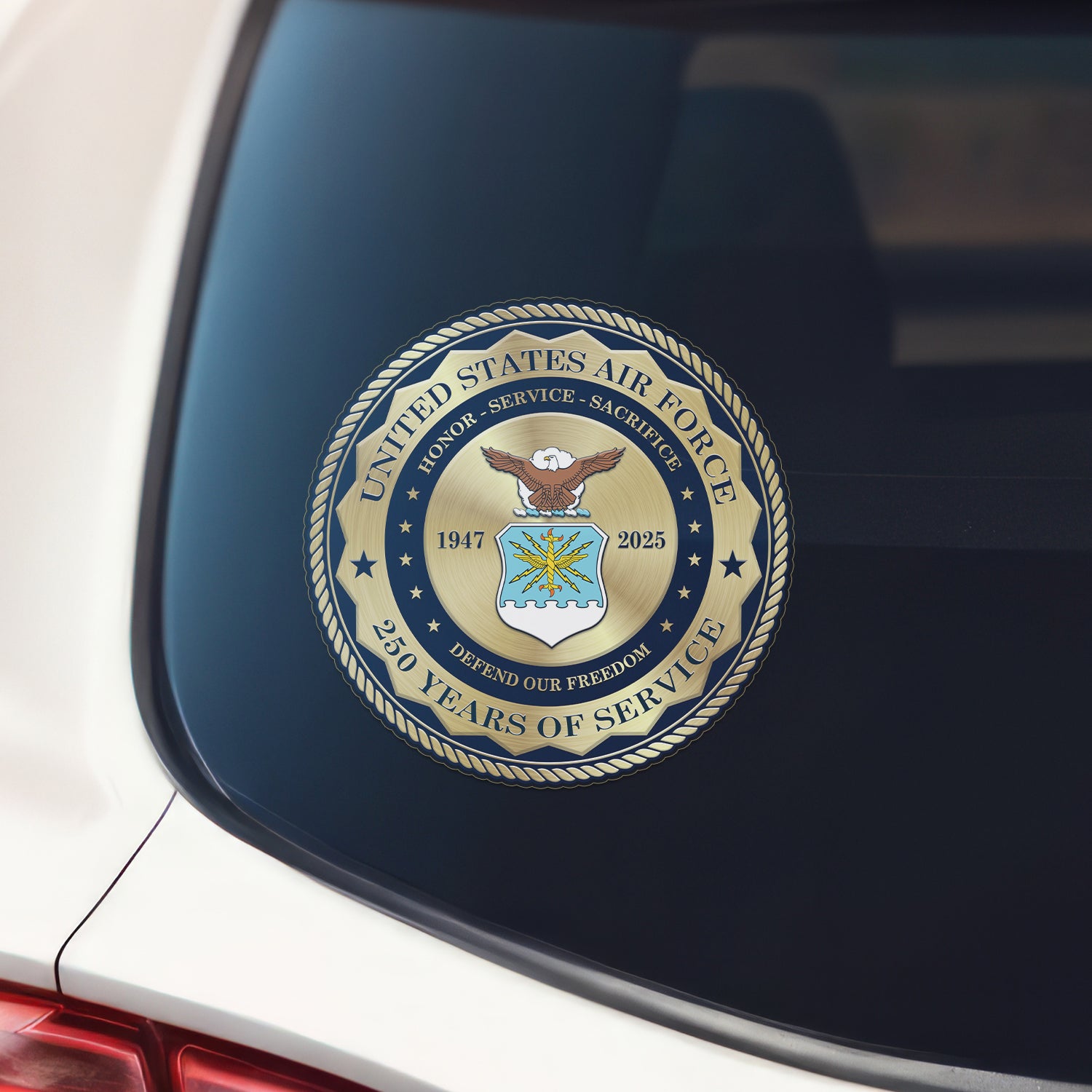 US Air Force 250 Years Of Service Stickers