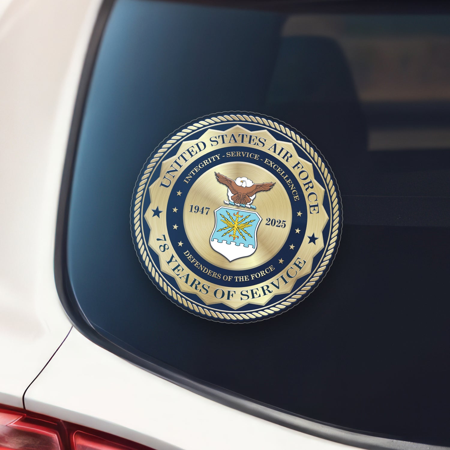 US Air Foce 78 Years Of Service Stickers