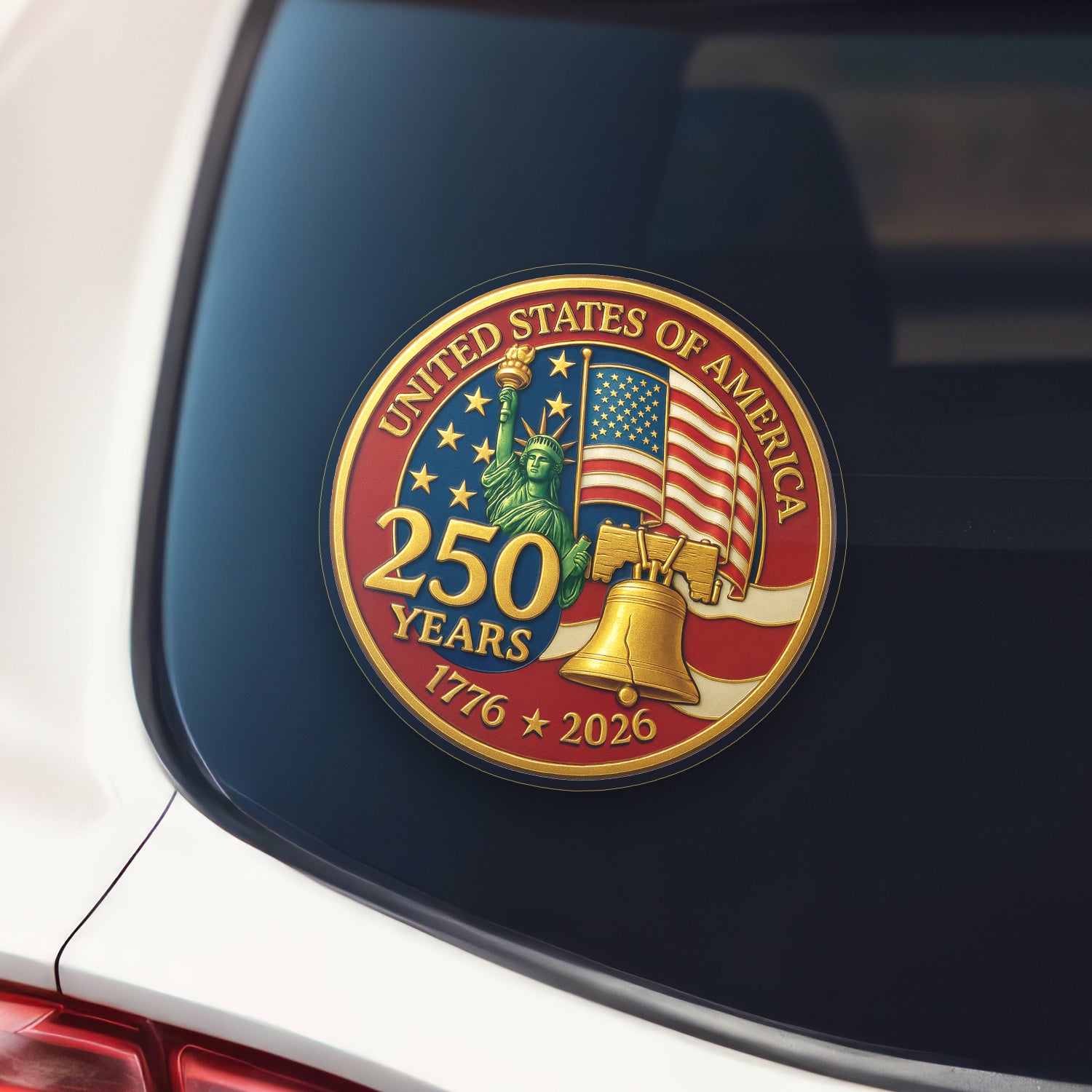US Of America 250 Years 1776-2026 Stickers
