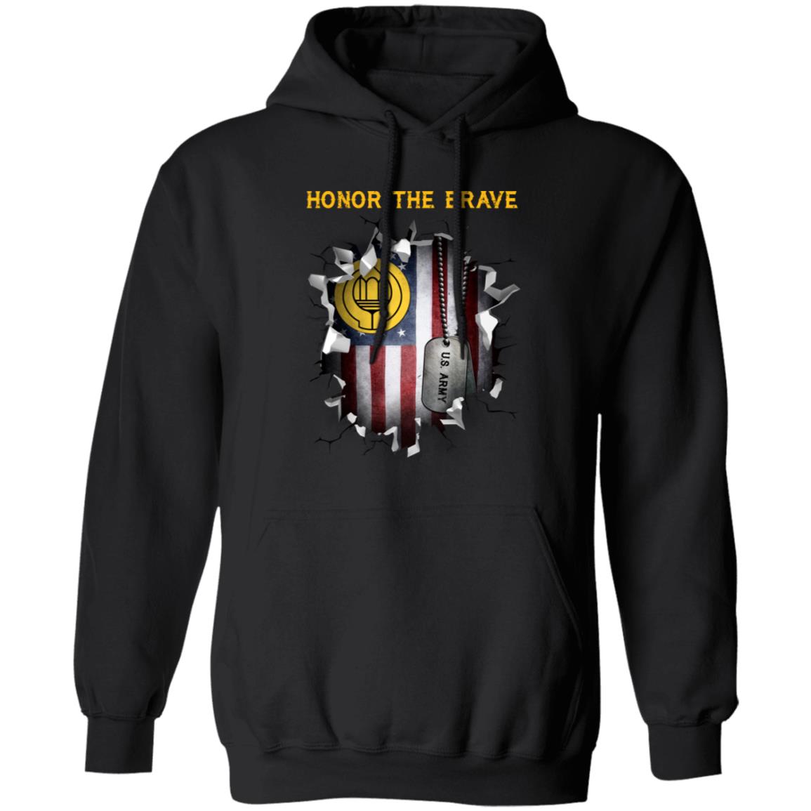 US Army Chaplain Assistant - Honor The Brave Front Shirt