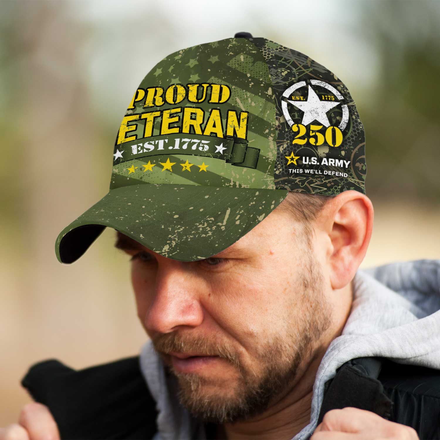 US Army This We'll Defend 250 All Over Prints Premium Classic Cap