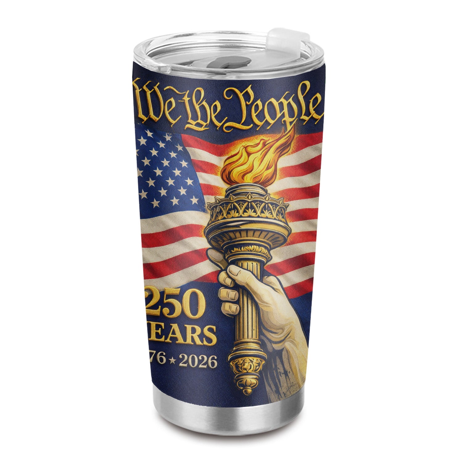 We The People USA 250 Years Patriotic 20oz Tumbler