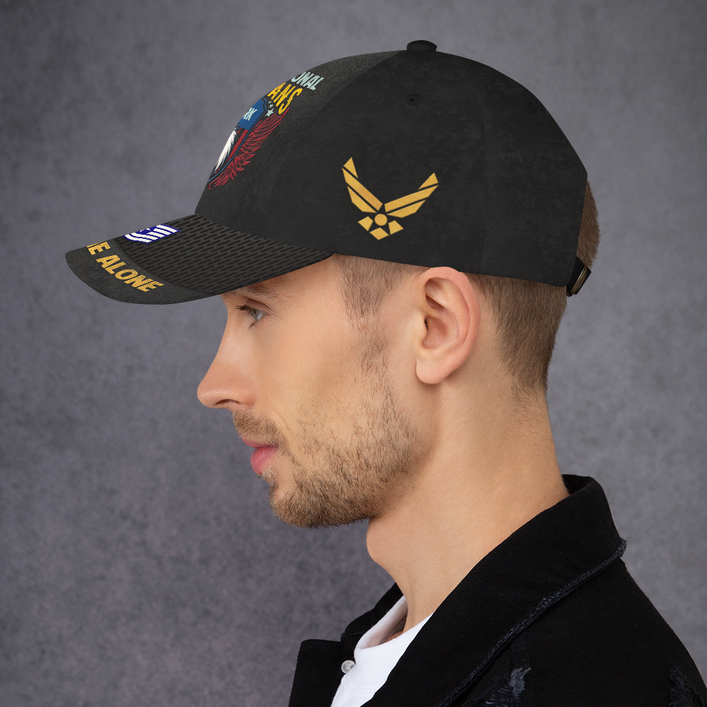 Custom Ranks/Insignia, Personalized Name And Years Served All Over Prints Premium Classic Cap KAOVC23