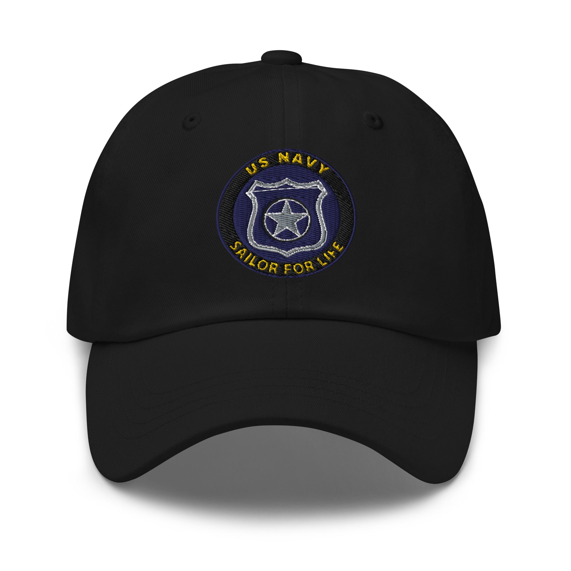 US Navy Master-at-arms Navy MA Sailor For Life Embroidered Dad Hat