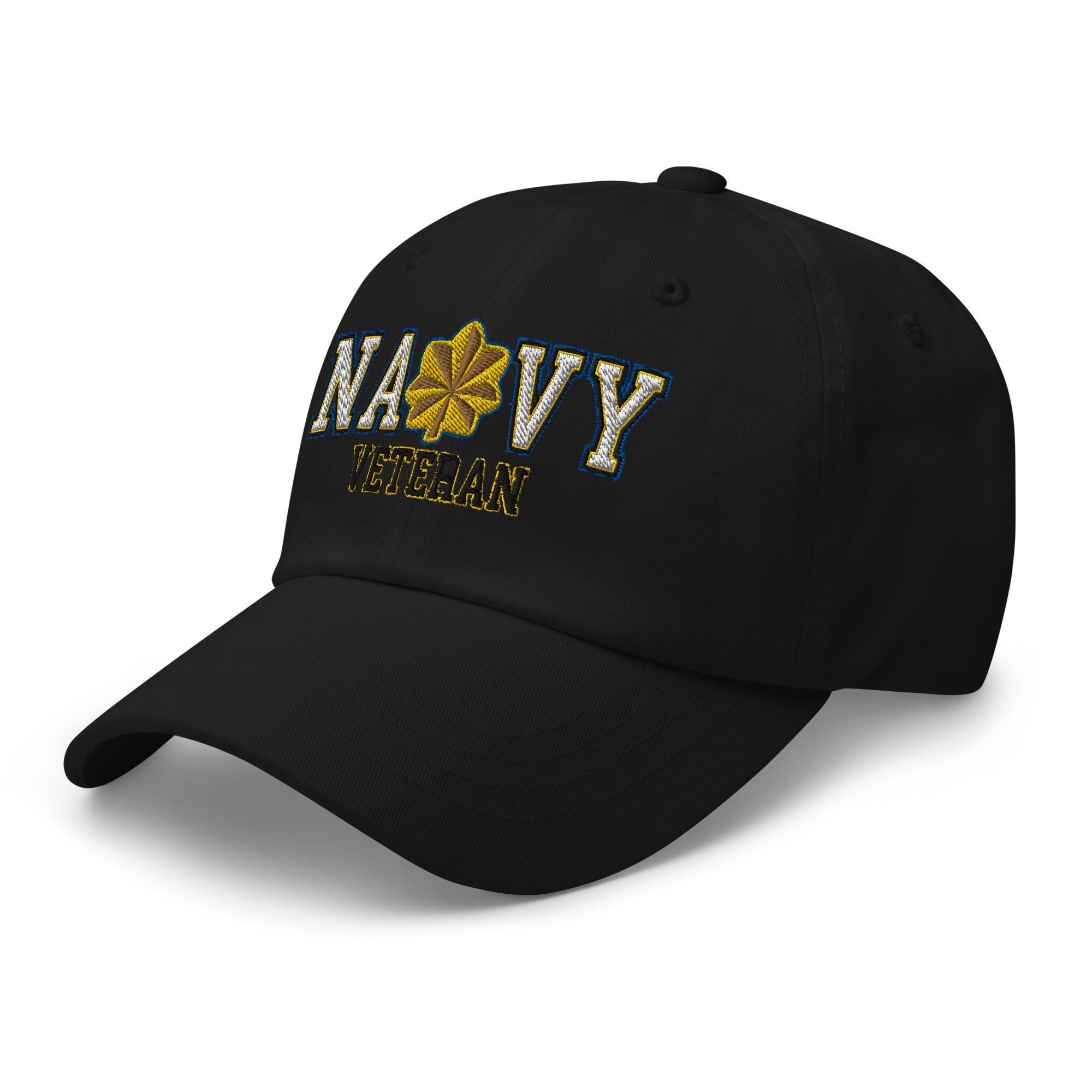 US Navy O-4 Lieutenant Commander O4 LCDR Junior Officer Veteran Embroidered Dad Hat