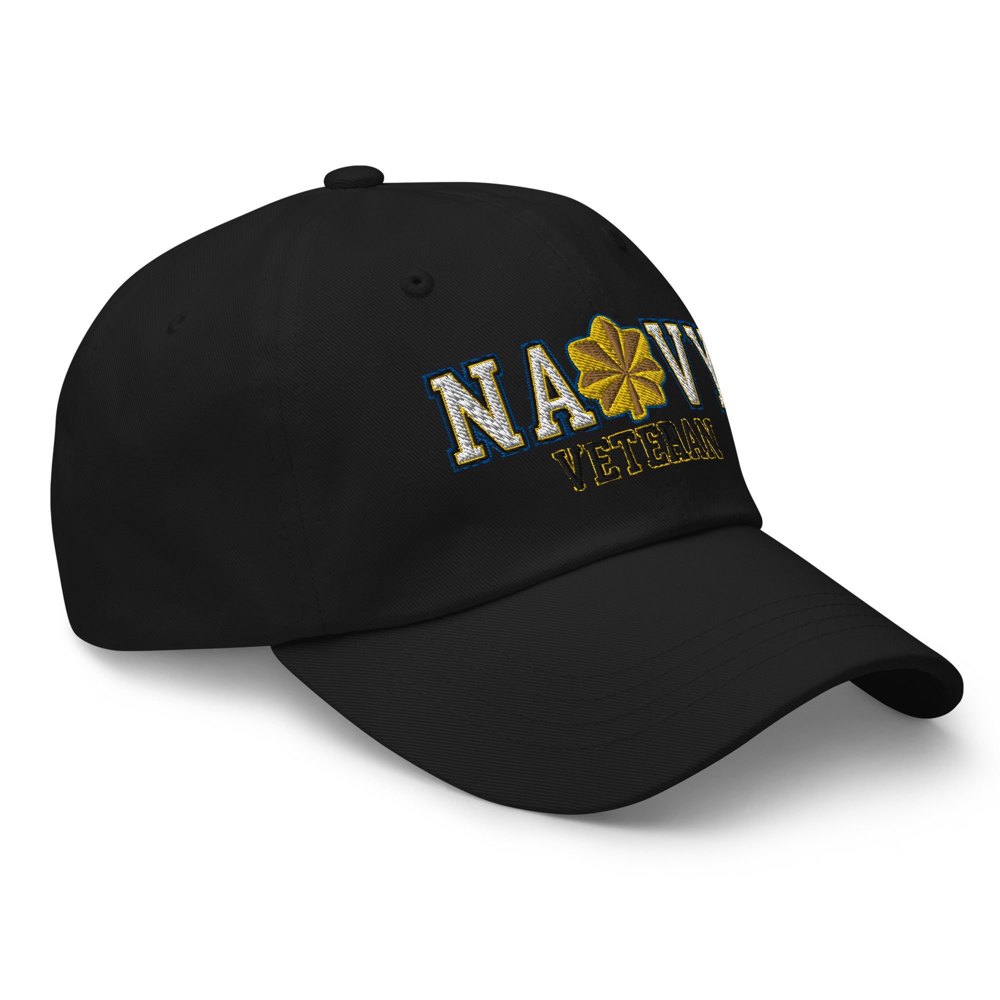 US Navy O-4 Lieutenant Commander O4 LCDR Junior Officer Veteran Embroidered Dad Hat