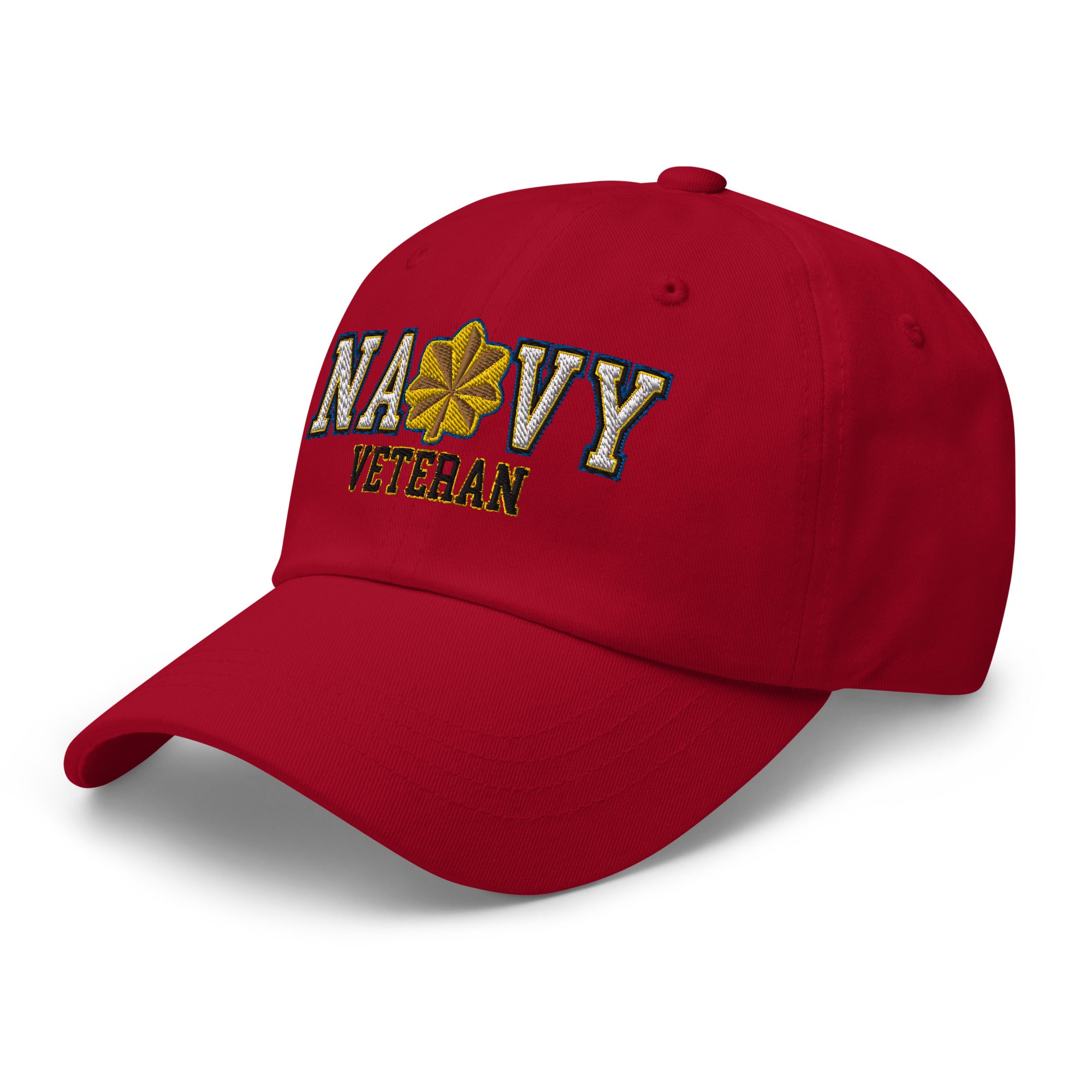 US Navy O-4 Lieutenant Commander O4 LCDR Junior Officer Veteran Embroidered Dad Hat