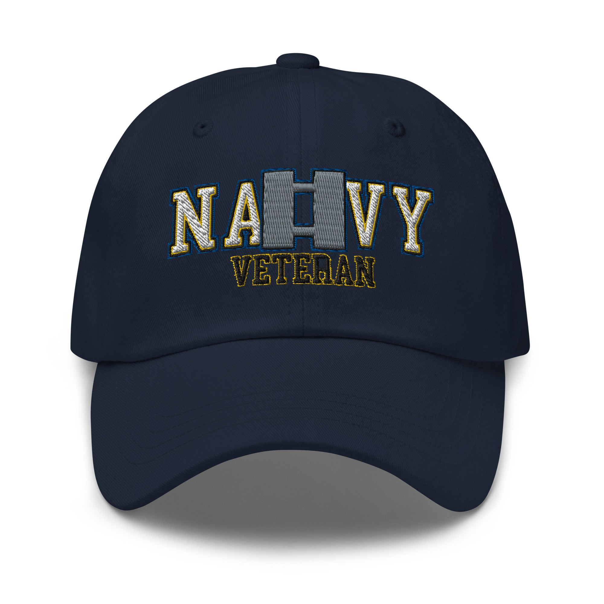 US Navy O-3 Lieutenant O3 LT Junior Officer Veteran Embroidered Dad Hat