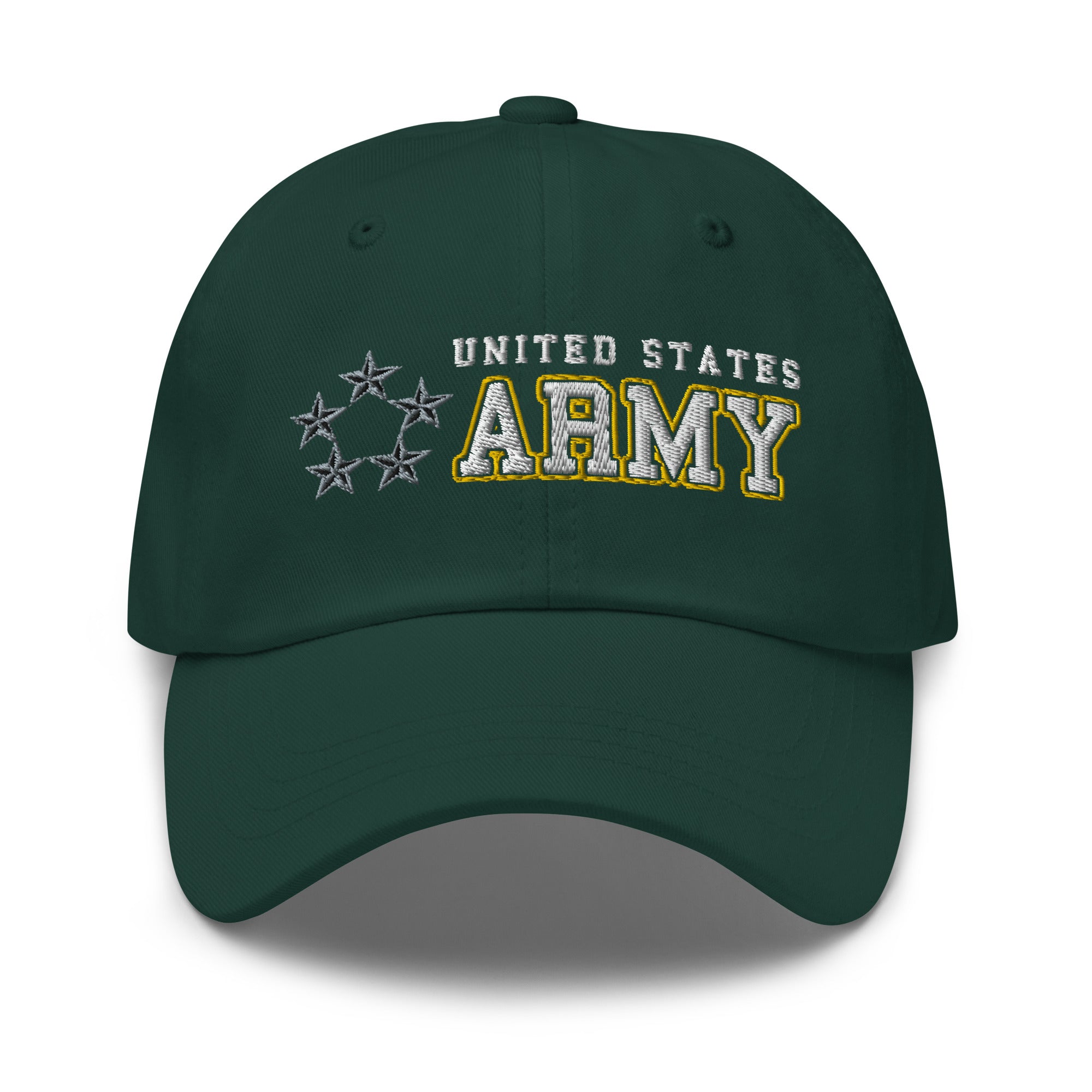 US Army O-10 General of the Army O10 GA General Officer Ranks/Insignia Embroidered Dad Hat