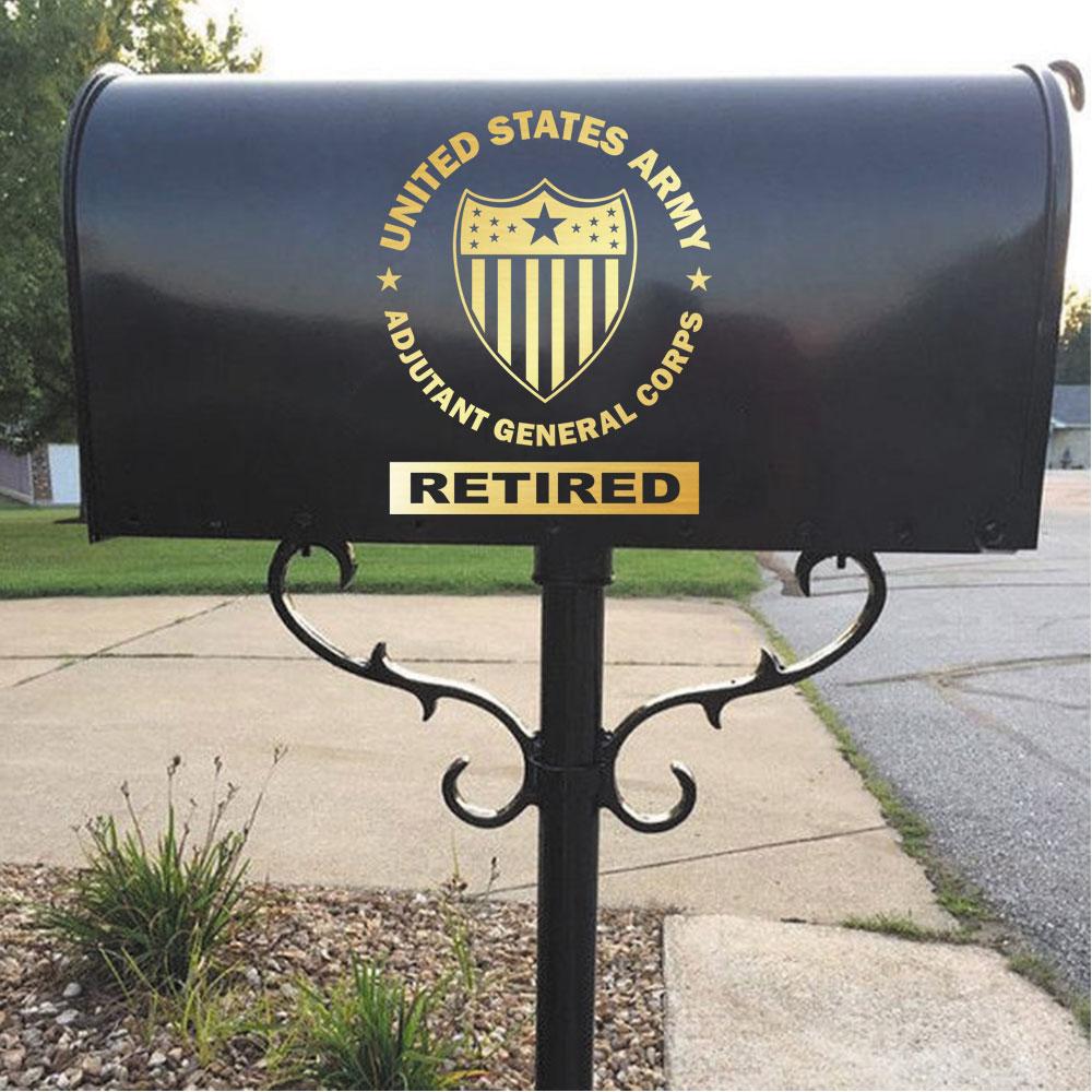 US Army Adjutant General Clear Stickers-Decal-Army-Branch-Veterans Nation