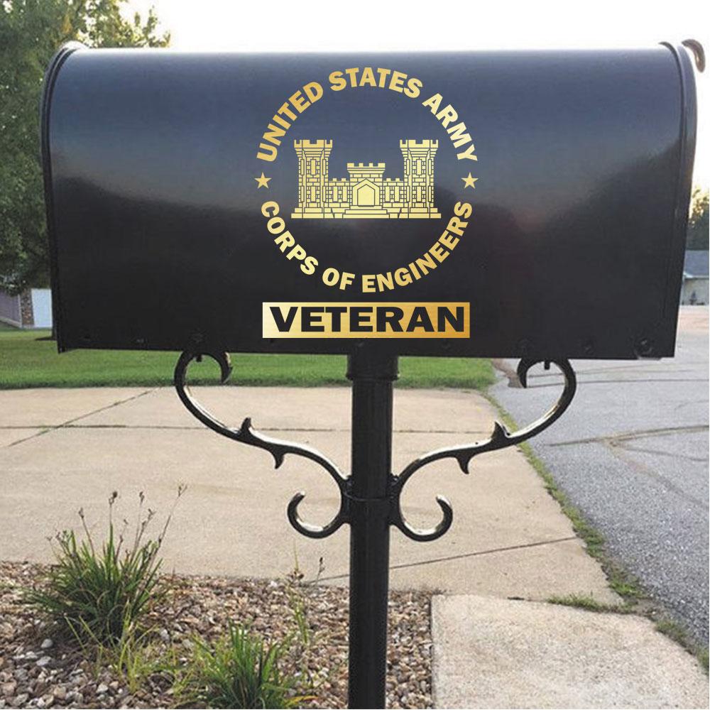 US Army Corps Of Engineers Clear Stickers-Decal-Army-Branch-Veterans Nation