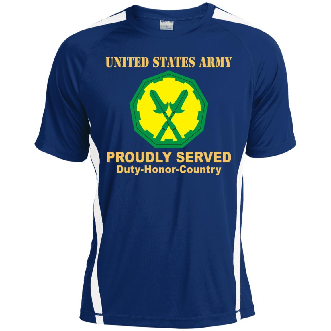 US ARMY 290TH MILITARY POLICE BRIGADE- Proudly Served T-Shirt On Front For Men-TShirt-Army-Veterans Nation