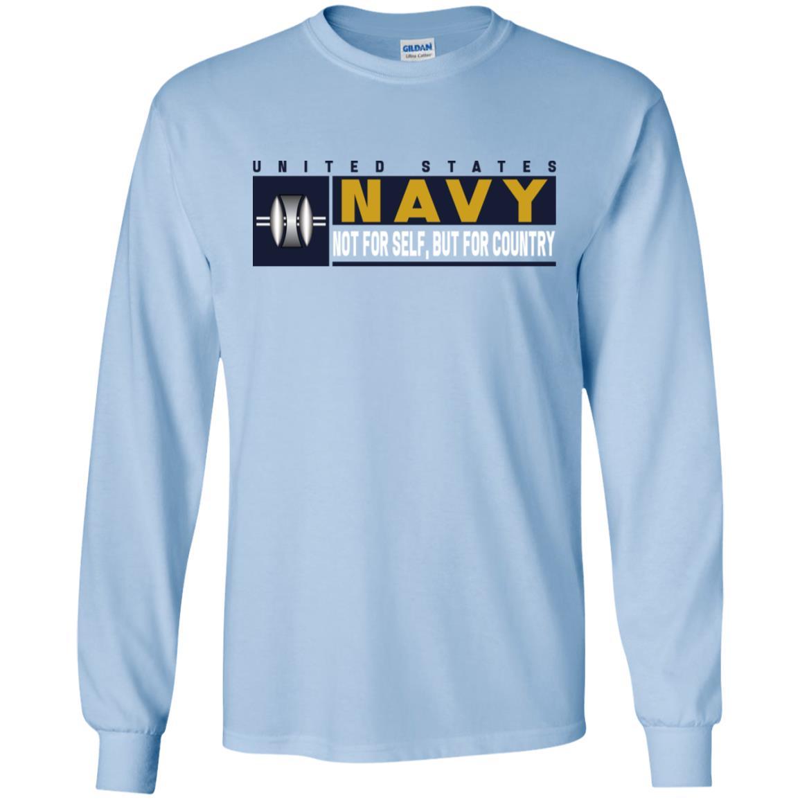 Navy Opticalman Navy OM- Not for self Long Sleeve - Pullover Hoodie-TShirt-Navy-Veterans Nation