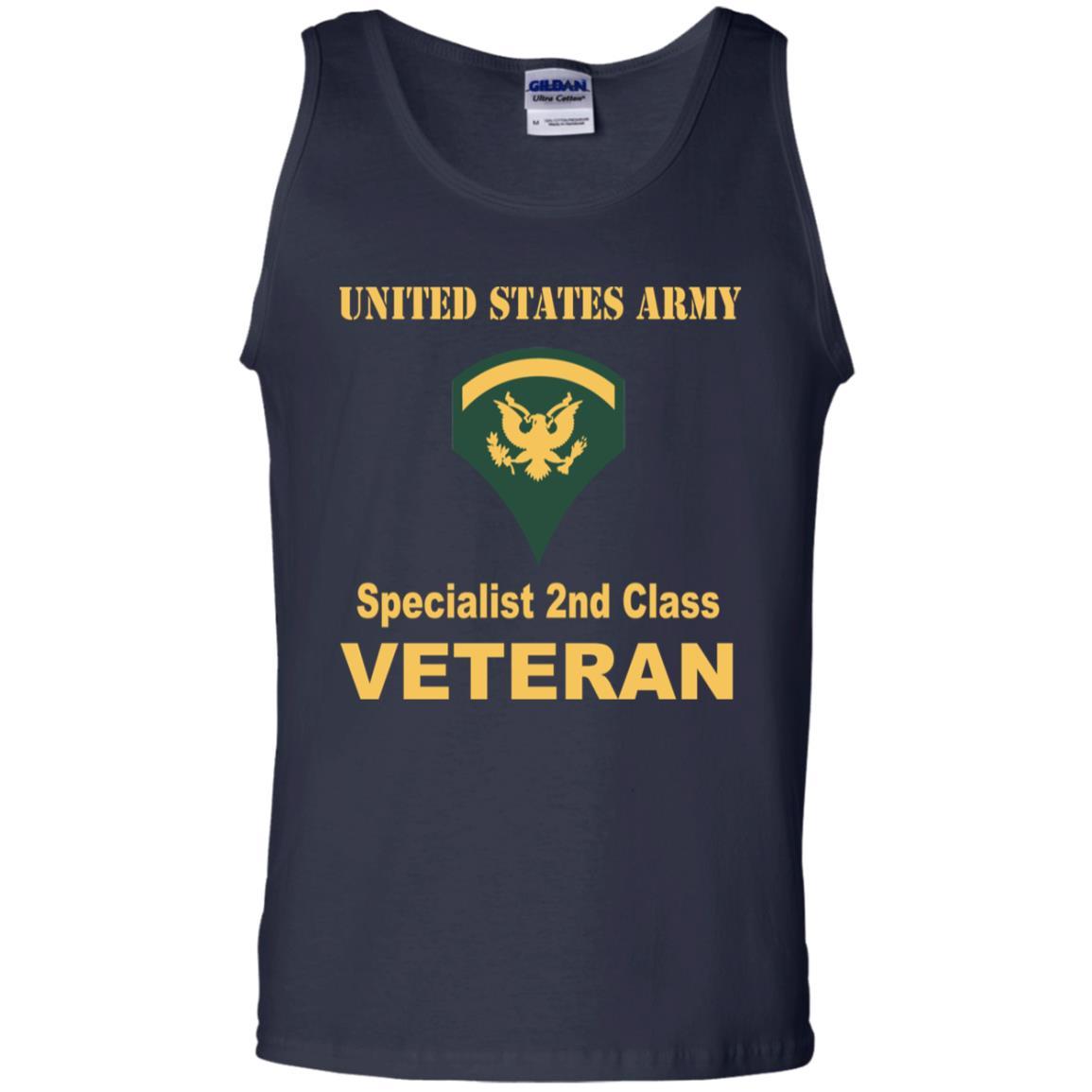 US Army E-5 SPC E5 Specialist Specialist 2nd Class Veteran Men T Shirt On Front-TShirt-Army-Veterans Nation