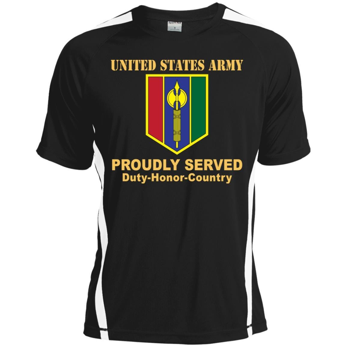 US ARMY 302 MANEUVER ENHANCEMENT BRIGADE- Proudly Served T-Shirt On Front For Men-TShirt-Army-Veterans Nation