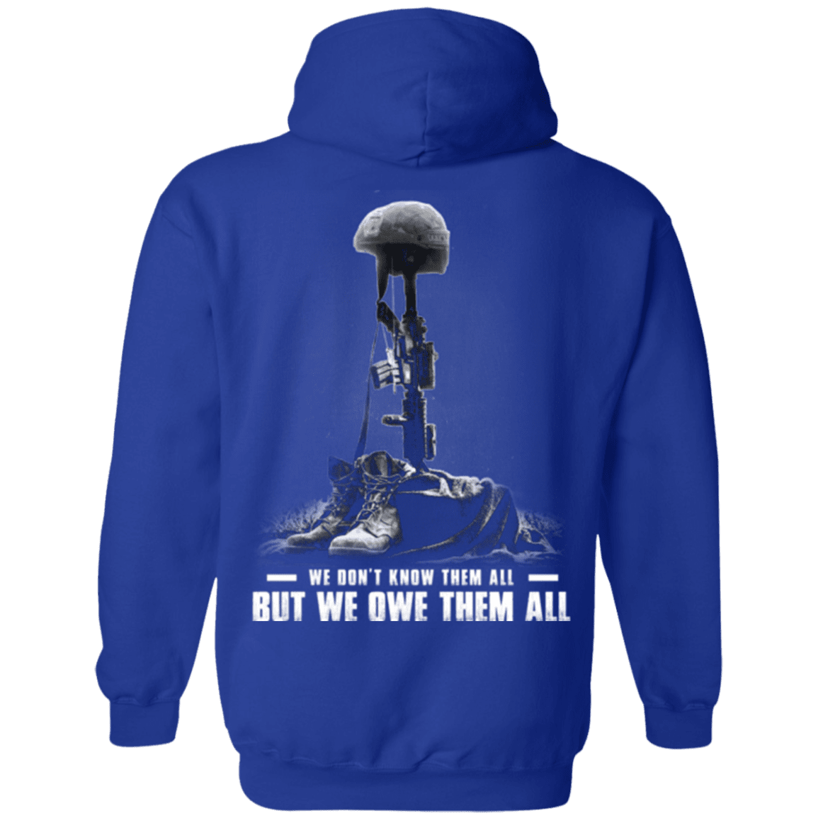 Military T-Shirt "Veteran - We Own Them All" - Men Back-TShirt-General-Veterans Nation
