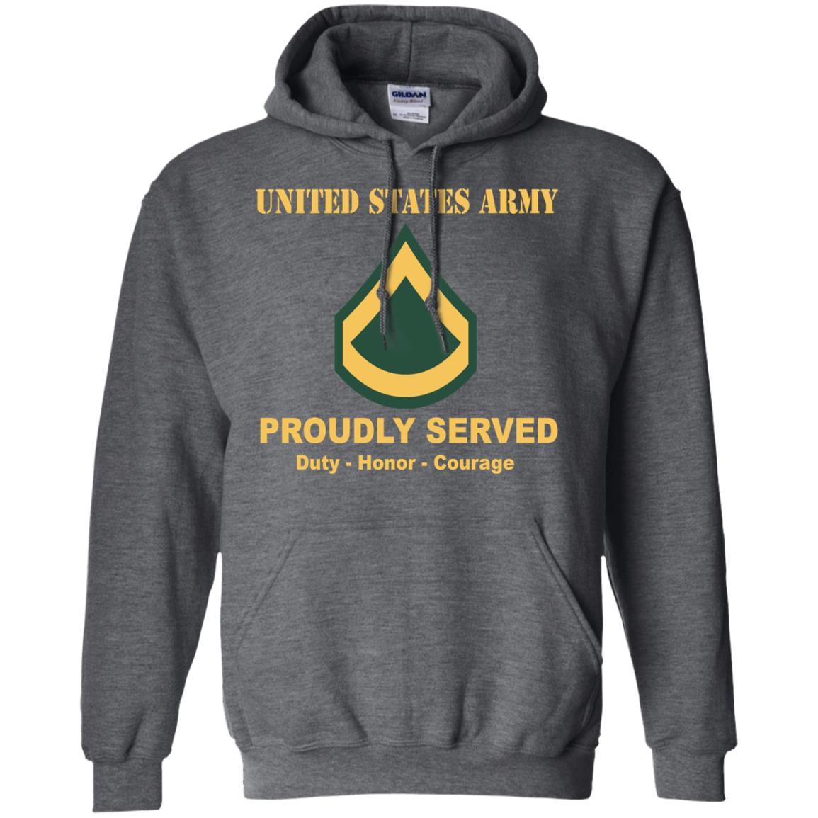 Army E-3 PFC E3 Private First Class Ranks Men Front Shirt US Army Rank-TShirt-Army-Veterans Nation