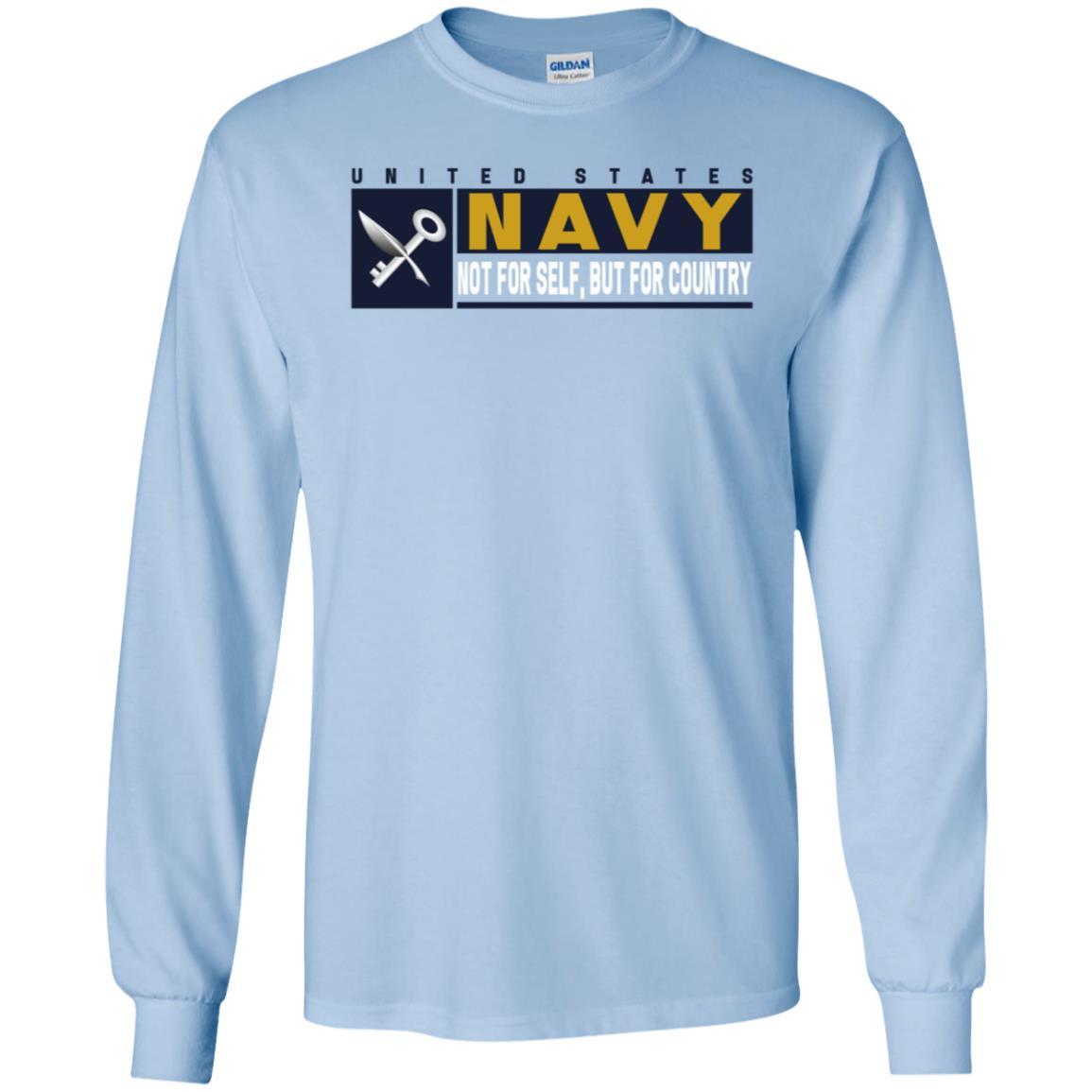 Navy Ship's Serviceman Navy SH- Not for self Long Sleeve - Pullover Hoodie-TShirt-Navy-Veterans Nation