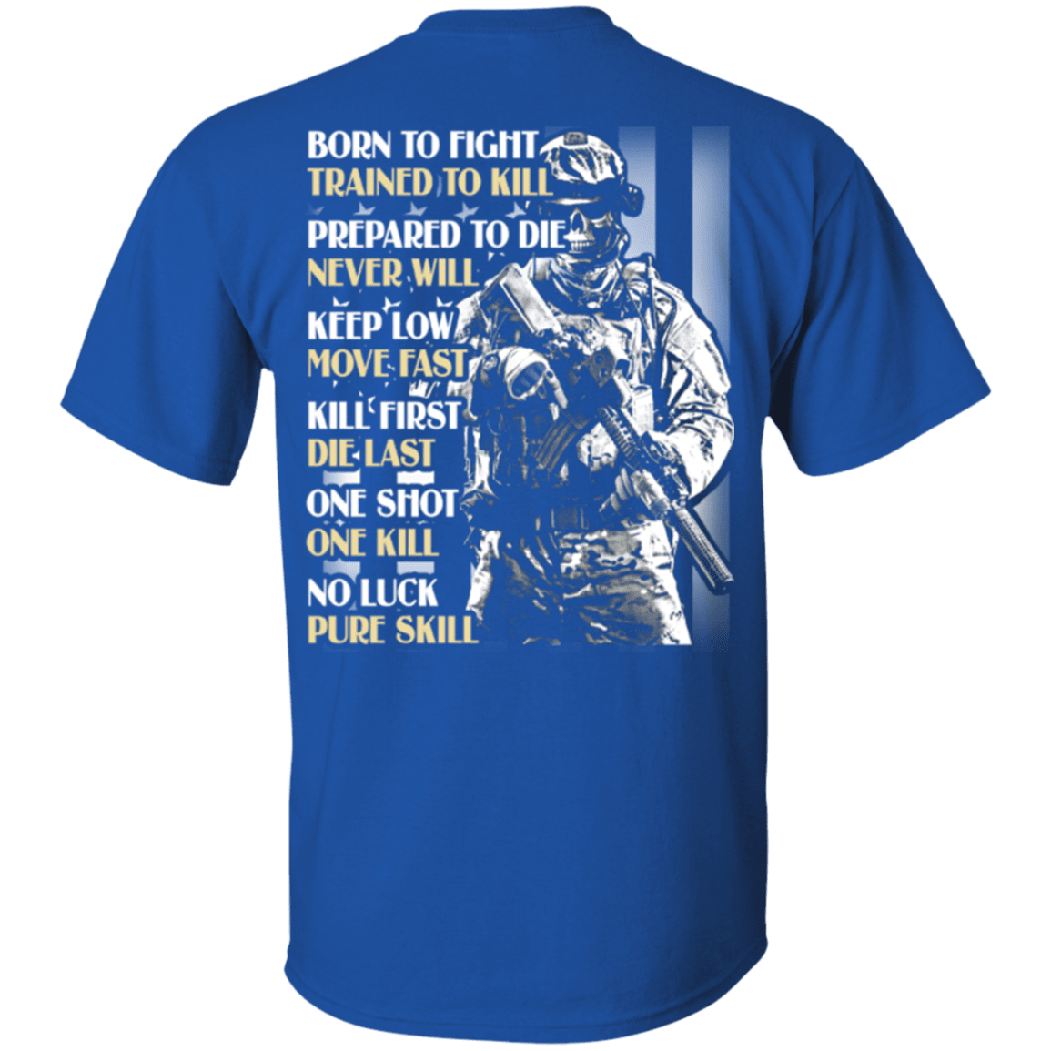 Military T-Shirt "Veteran Skill"-TShirt-General-Veterans Nation