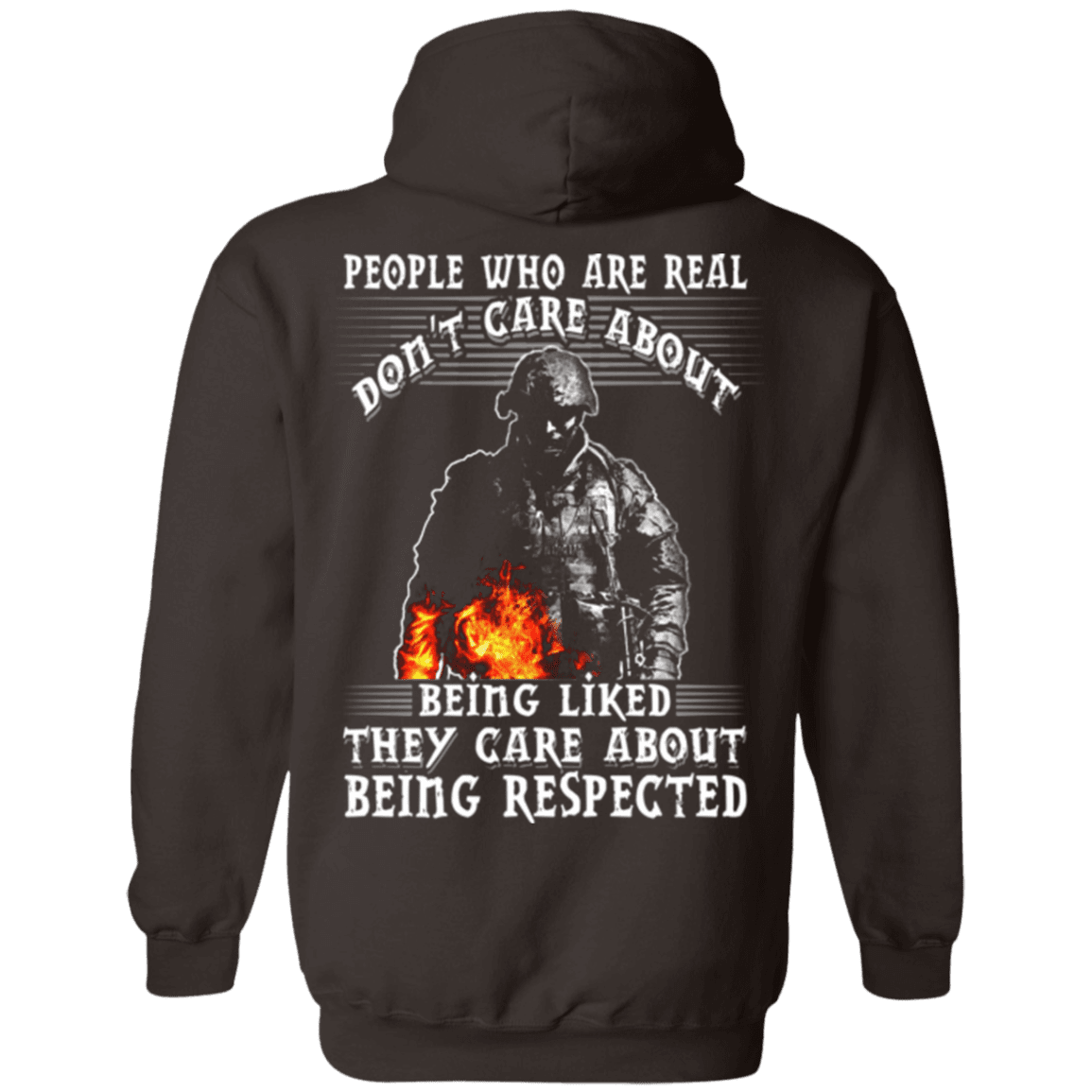 Military T-Shirt "Veteran - They Care About Being Respected"-TShirt-General-Veterans Nation