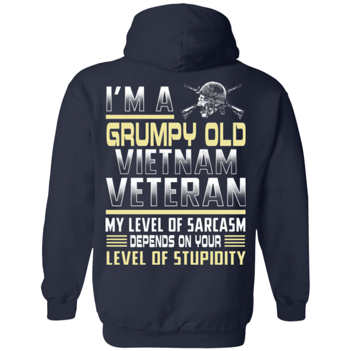 Military T-Shirt "I'm A Grump Old Vietnam Veteran"-TShirt-General-Veterans Nation