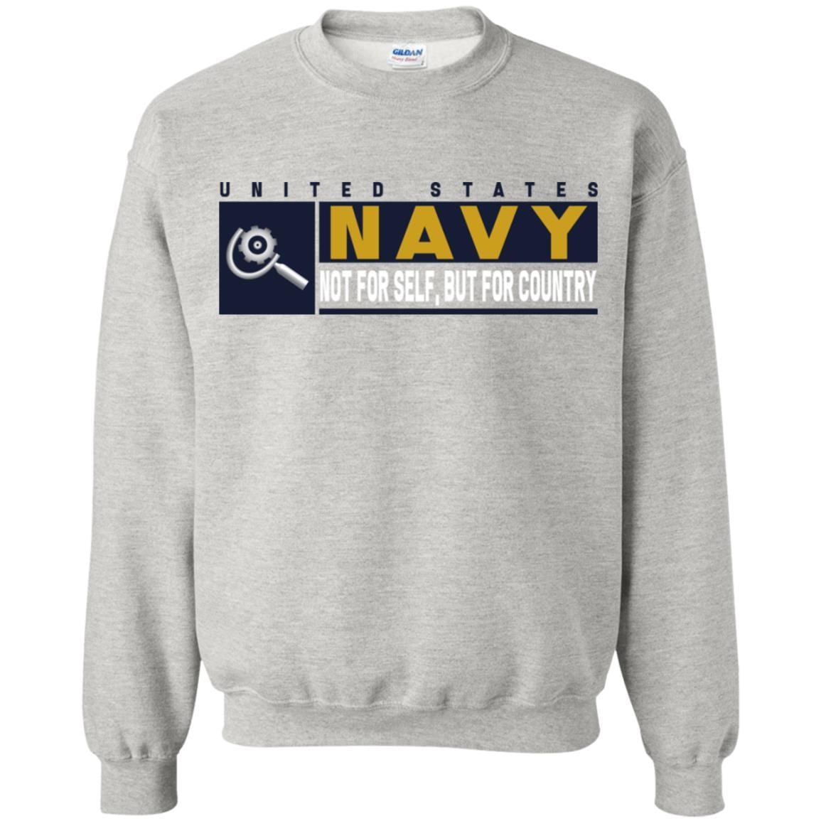 U.S Navy Machinery repairman Navy MR- Not for self Long Sleeve - Pullover Hoodie-TShirt-Navy-Veterans Nation
