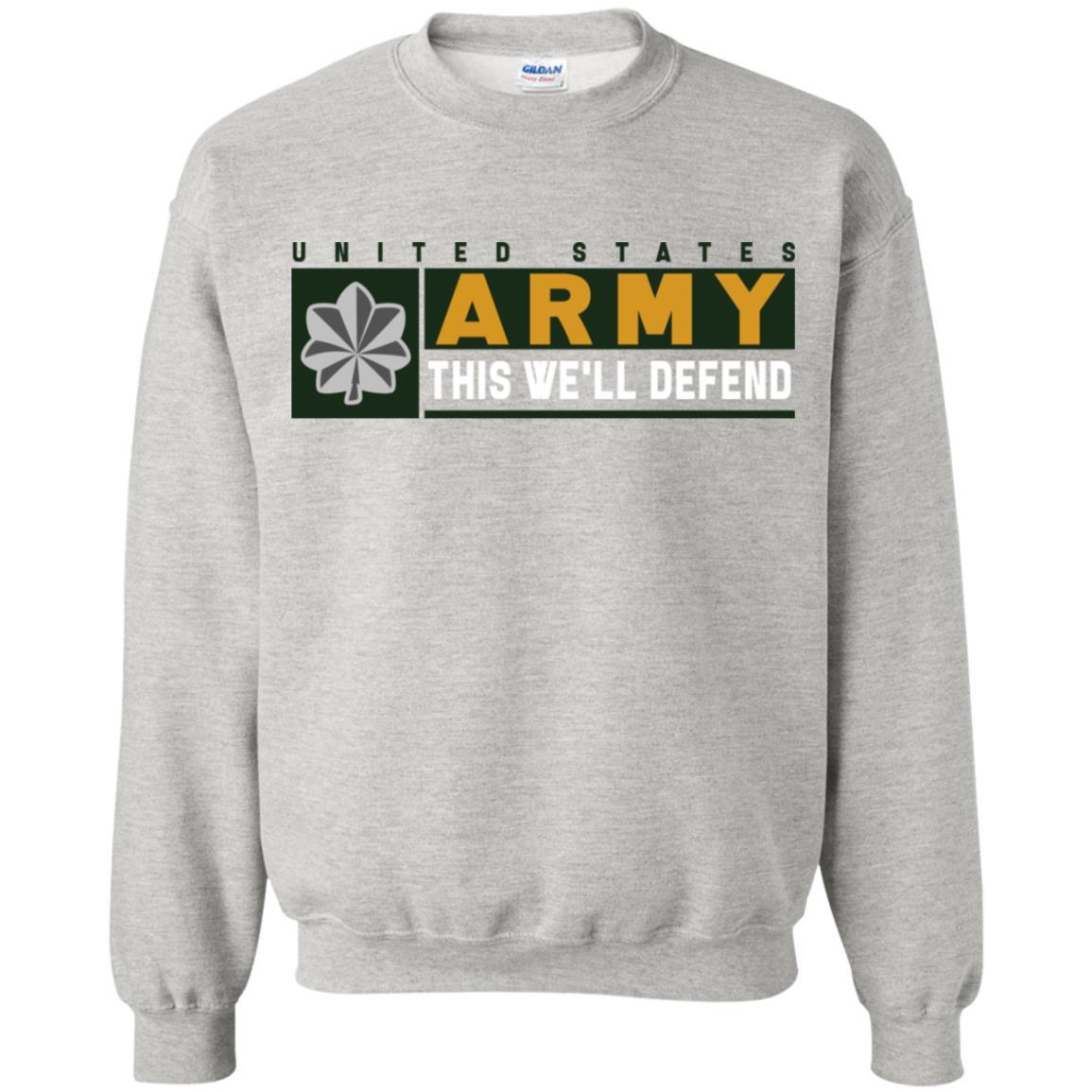 US Army O-5 This We Will Defend Long Sleeve - Pullover Hoodie-TShirt-Army-Veterans Nation