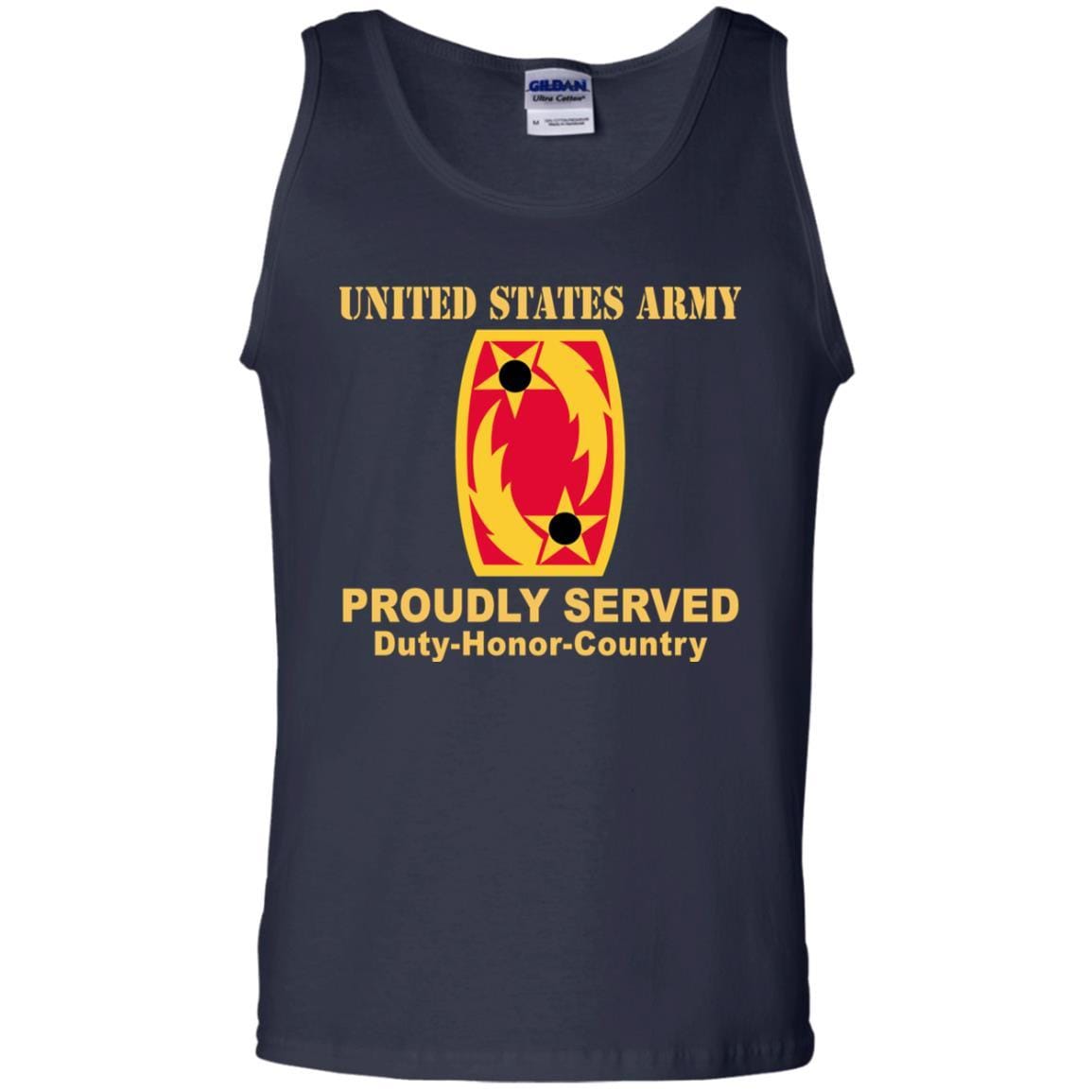 US ARMY 69TH AIR DEFENSE ARTILLERY - Proudly Served T-Shirt On Front For Men-TShirt-Army-Veterans Nation