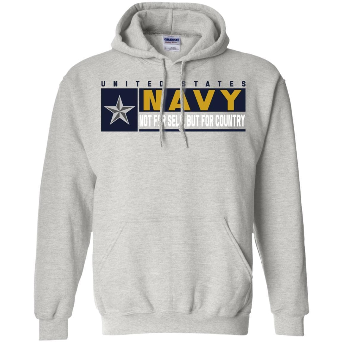 US Navy O-7 Rear Admiral Lower Half O7 RDML Not For Self, But For Country Long Sleeve - Pullover Hoodie-TShirt-Navy-Veterans Nation