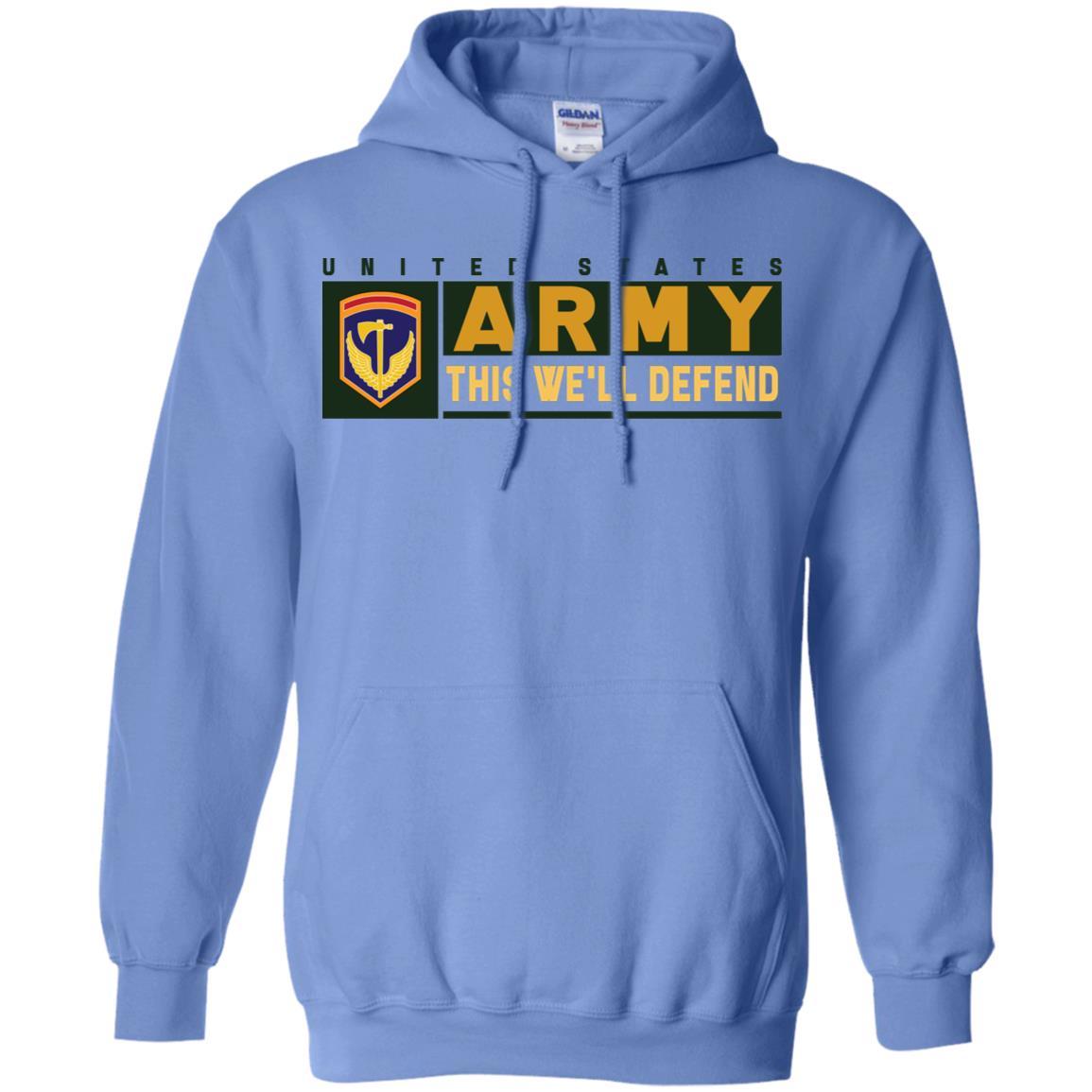 US Army 42ND REGIONAL SUPPORT GROUP- This We'll Defend T-Shirt On Front For Men-TShirt-Army-Veterans Nation
