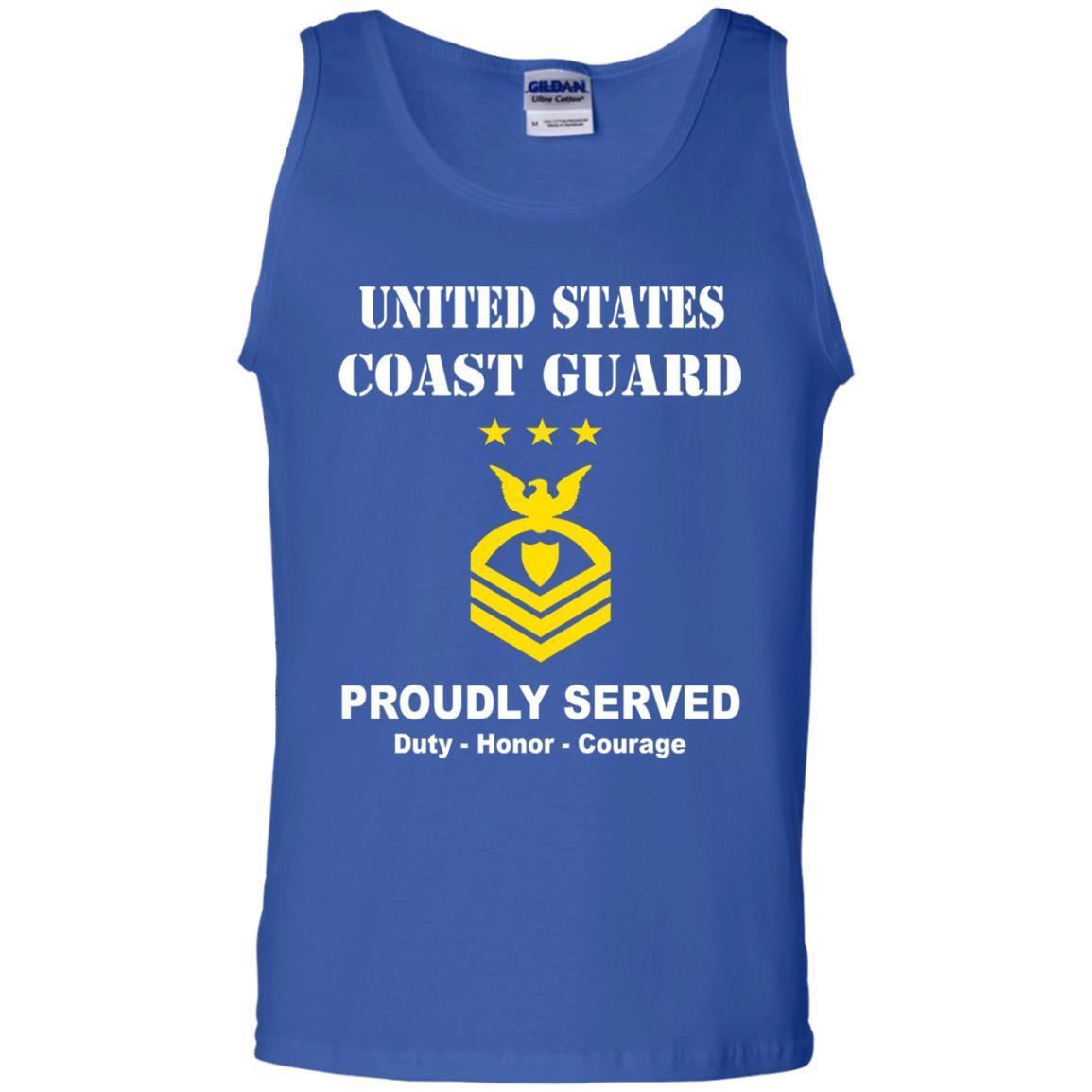 US Coast Guard E-9 Master Chief Petty Officer Of The Coast Guard E9 MCPOC Chief Petty Officer (Special) Men Front USCG T Shirt-TShirt-USCG-Veterans Nation