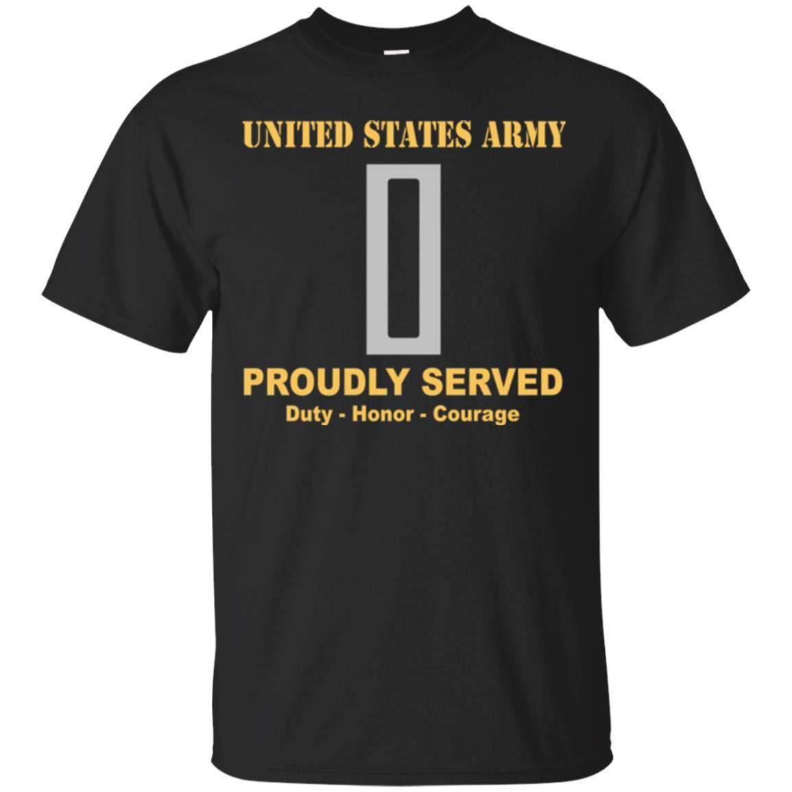 US Army W-5 Chief Warrant Officer 5 W5 CW5 Warrant Officer Ranks Men Front Shirt US Army Rank-TShirt-Army-Veterans Nation