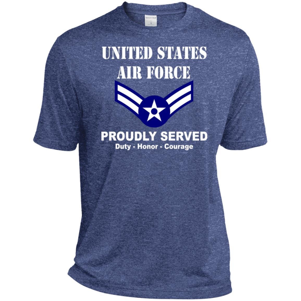 US Air Force E-3 Airman First Class A1C E3 Ranks Enlisted Airman T shirt Sport-Tek Tall Pullover Hoodie - T-Shirt-TShirt-USAF-Veterans Nation