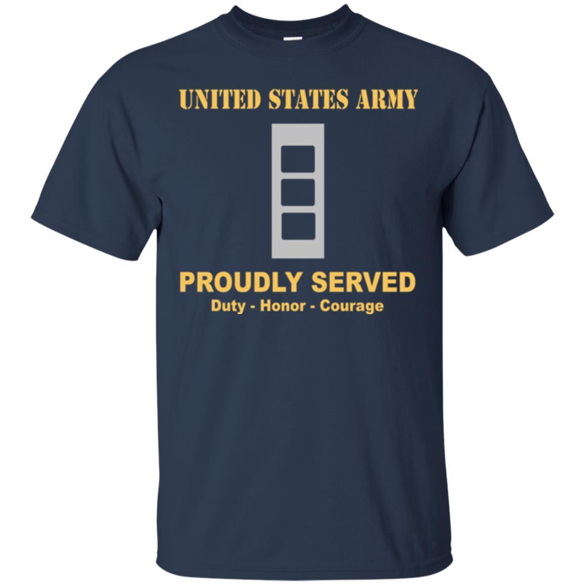 US Army W-3 Chief Warrant Officer 3 W3 CW3 Warrant Officer Ranks Men Front Shirt US Army Rank-TShirt-Army-Veterans Nation