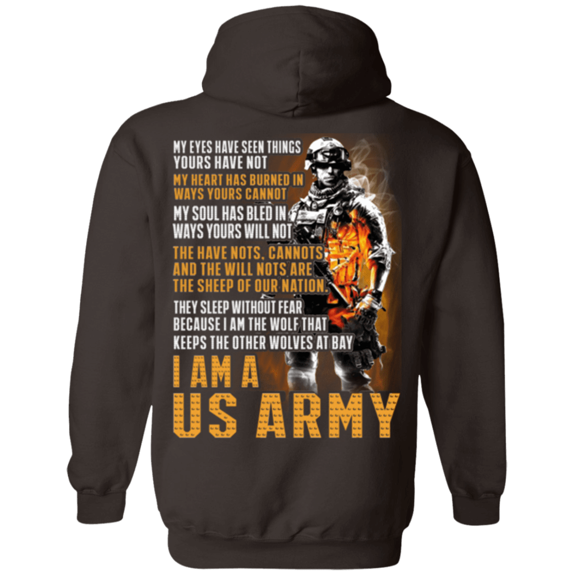 I Am A US ARMY T Shirt-TShirt-Army-Veterans Nation