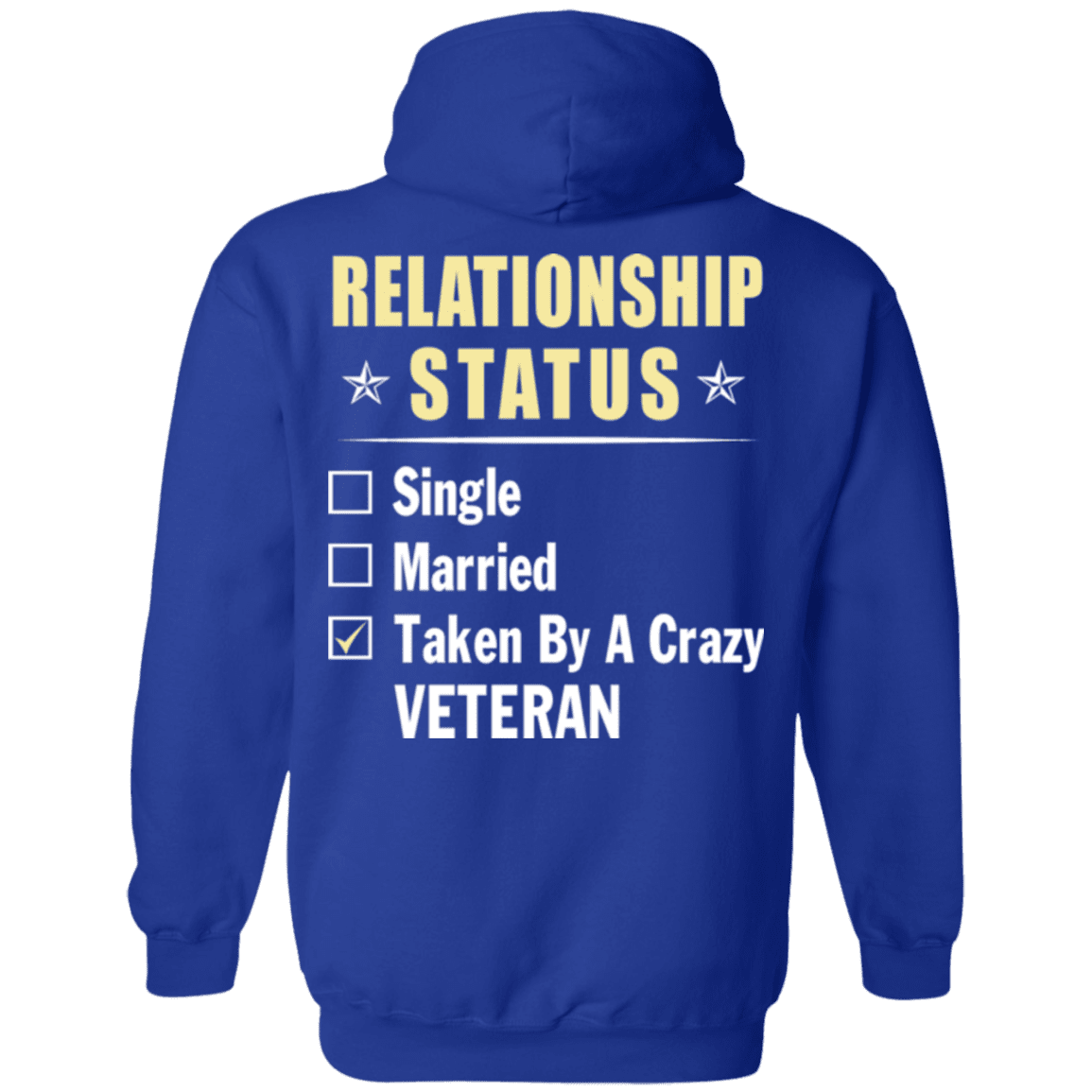 Military T-Shirt "Veteran Relationship Status"-TShirt-General-Veterans Nation