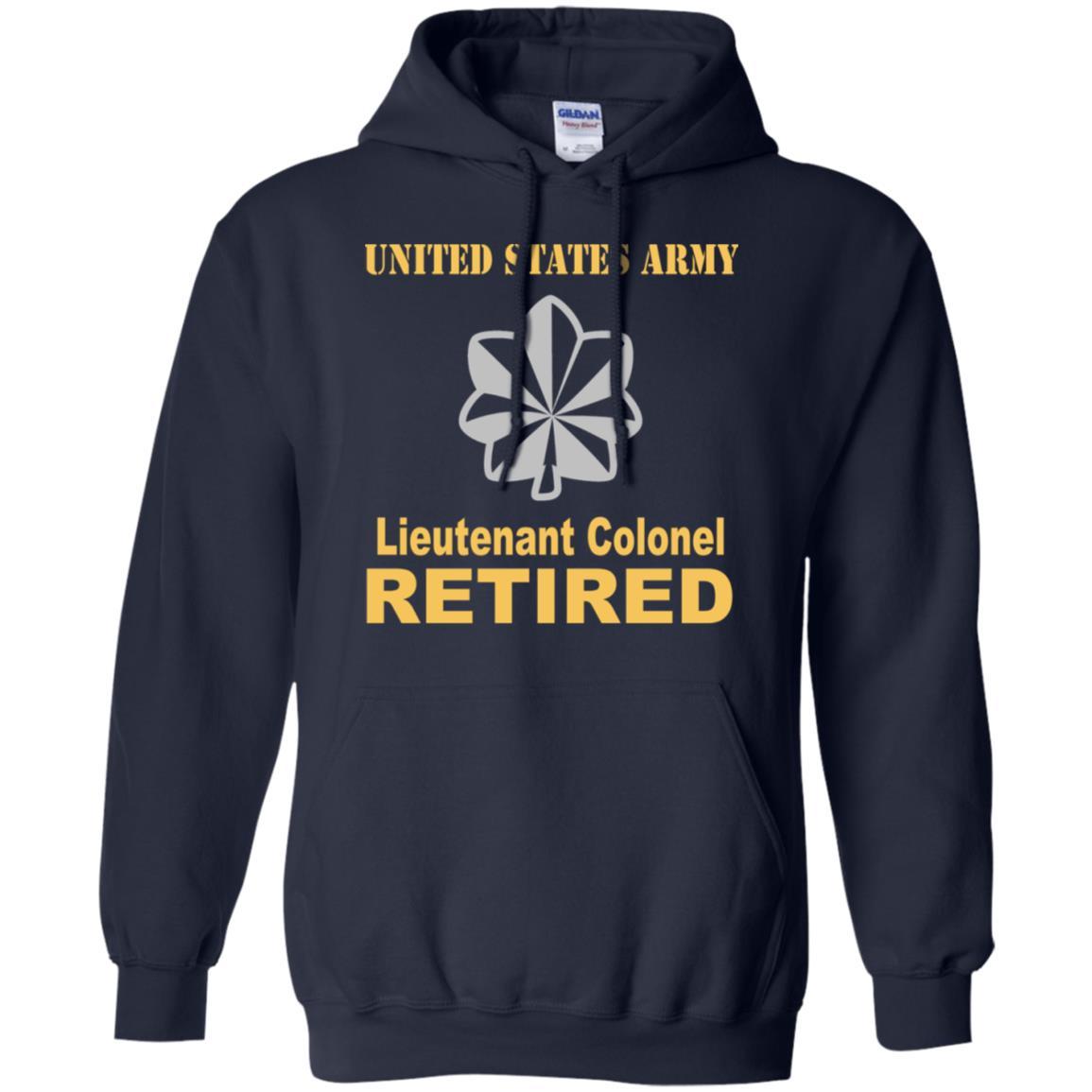 US Army O-5 Lieutenant Colonel O5 LTC Field Officer Retired Men T Shirt On Front-TShirt-Army-Veterans Nation