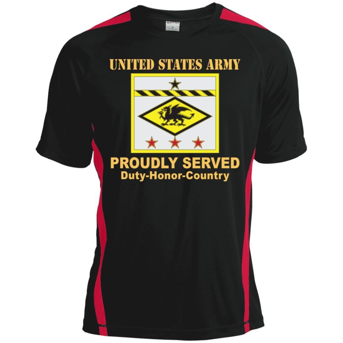 US ARMY 13TH FINANCIAL MANAGEMENT SUPPORT CENTER- Proudly Served T-Shirt On Front For Men-TShirt-Army-Veterans Nation