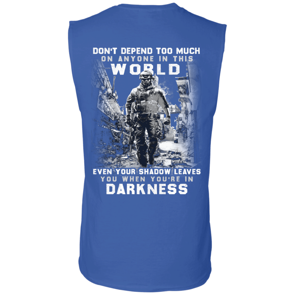 Military T-Shirt "Veteran - Don't Defend Too Much Anyone In This World"-TShirt-General-Veterans Nation
