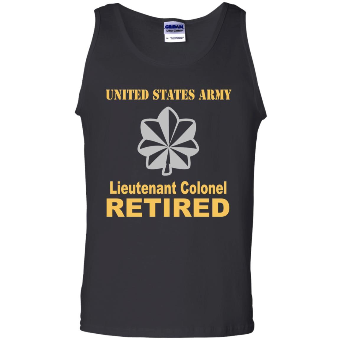 US Army O-5 Lieutenant Colonel O5 LTC Field Officer Retired Men T Shirt On Front-TShirt-Army-Veterans Nation