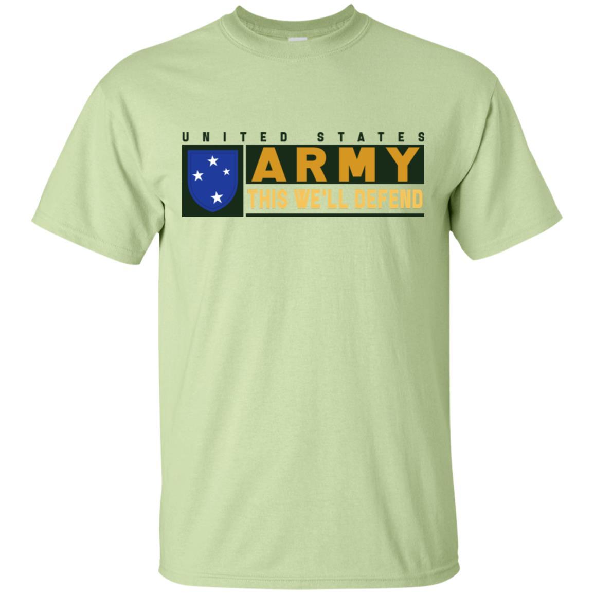 US Army 23rd Infantry Division- This We'll Defend T-Shirt On Front For Men-TShirt-Army-Veterans Nation