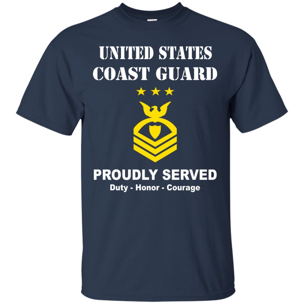 US Coast Guard E-9 Master Chief Petty Officer Of The Coast Guard E9 MCPOC Chief Petty Officer (Special) Men Front USCG T Shirt-TShirt-USCG-Veterans Nation