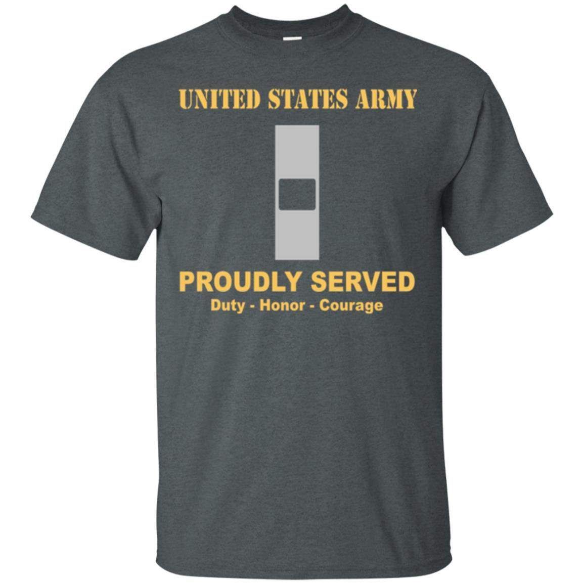 US Army W-1 Warrant Officer 1 W1 WO1 Warrant Officer Ranks Men Front Shirt US Army Rank-TShirt-Army-Veterans Nation