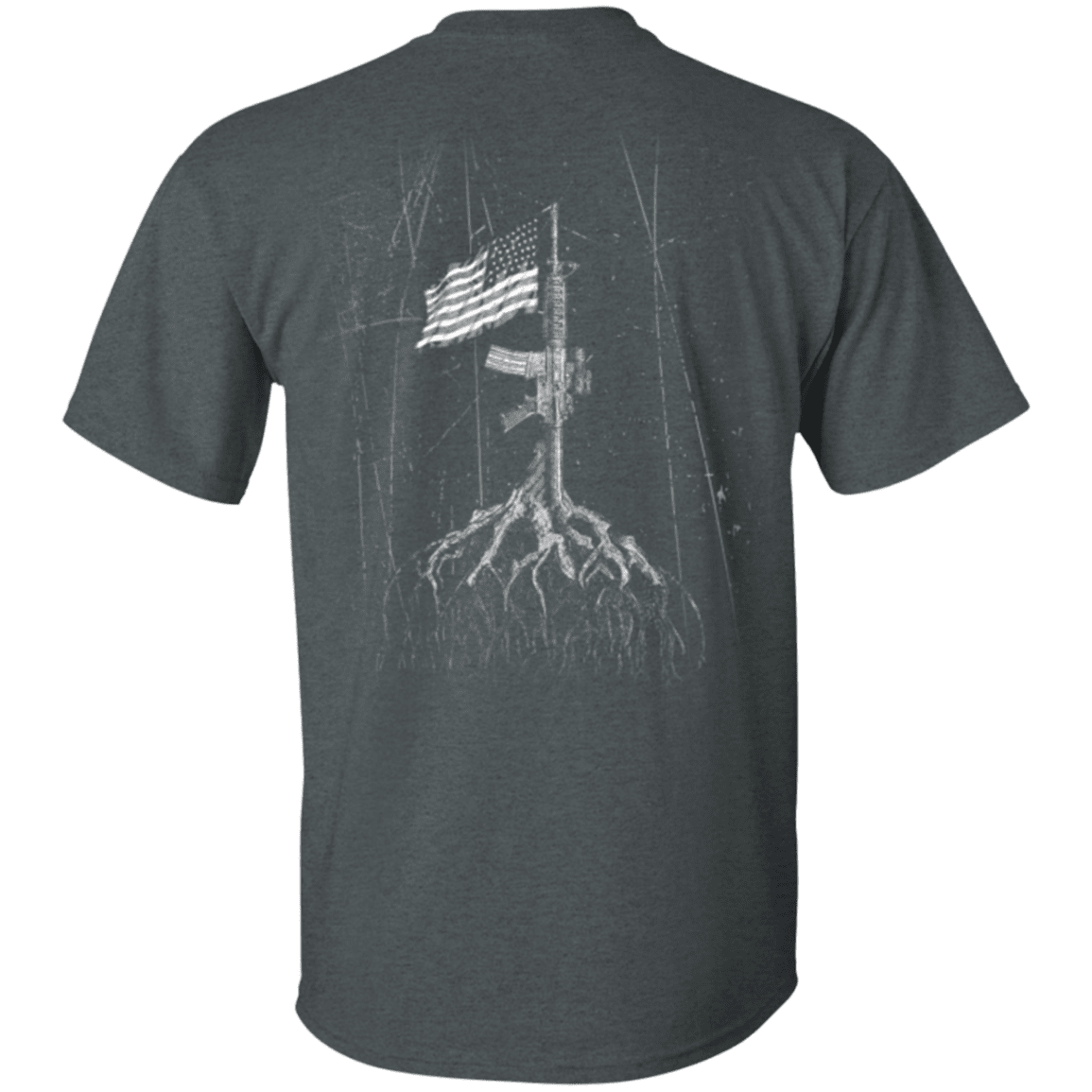 Military T-Shirt "My Root In Flag Veteran"-TShirt-General-Veterans Nation