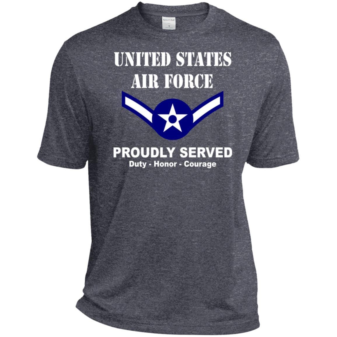 US Air Force E-2 Airman Amn E2 Ranks Enlisted Airman T shirt Sport-Tek Tall Pullover Hoodie - T-Shirt-TShirt-USAF-Veterans Nation