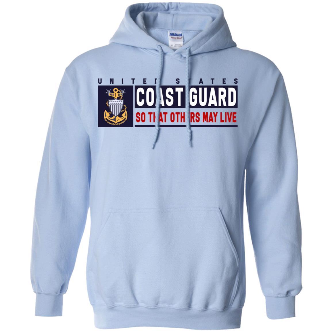 US Coast Guard E-9 So That Others May Live Long Sleeve - Pullover Hoodie-TShirt-USCG-Veterans Nation
